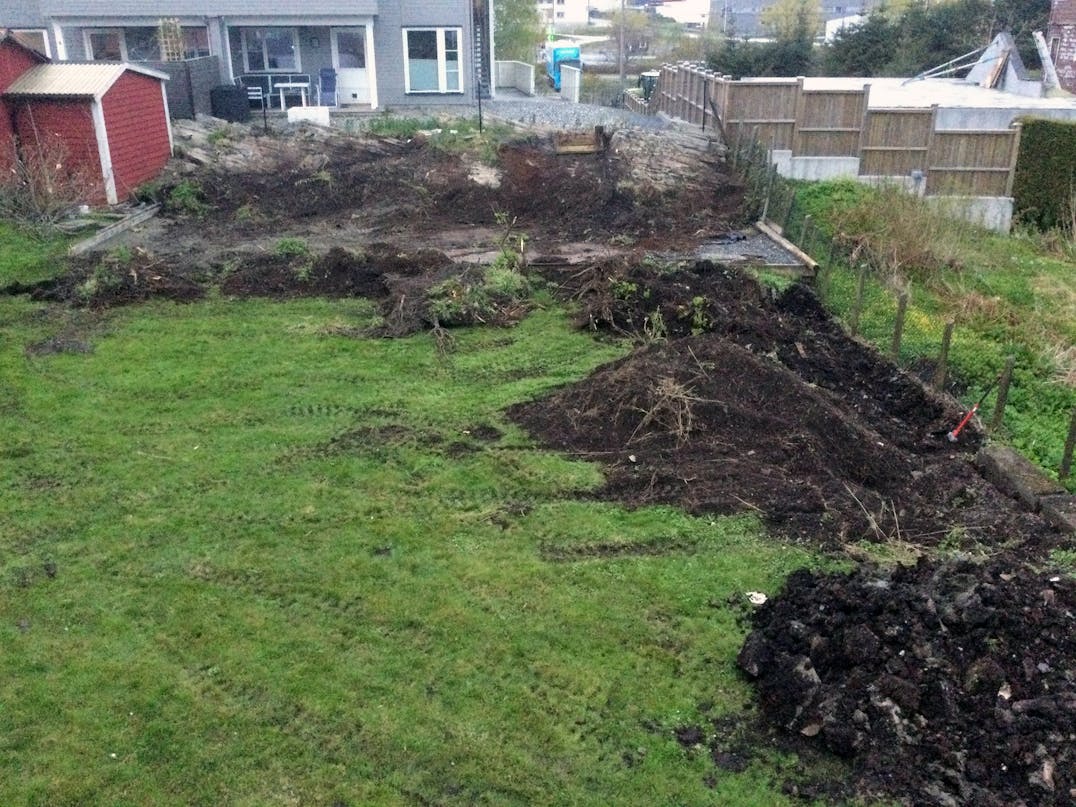 Kæmpe uderum med middelhavsstemning Kæmpe uderum med middelhavsstemning